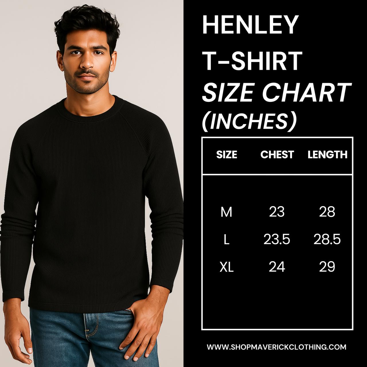 Henley long sleeves