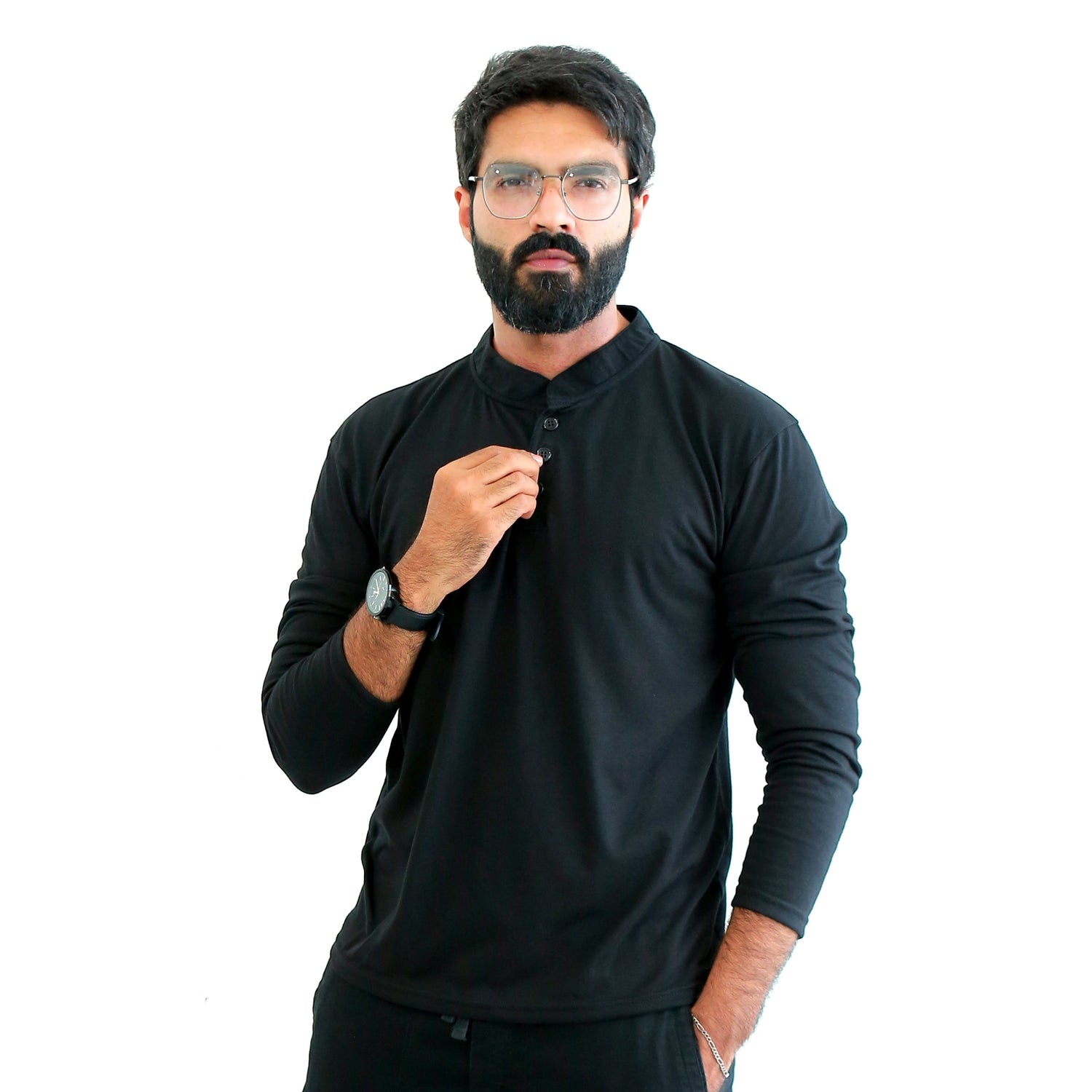 Long sleeves 3 buttons