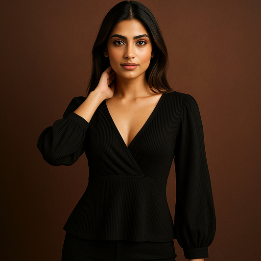 Peplum top