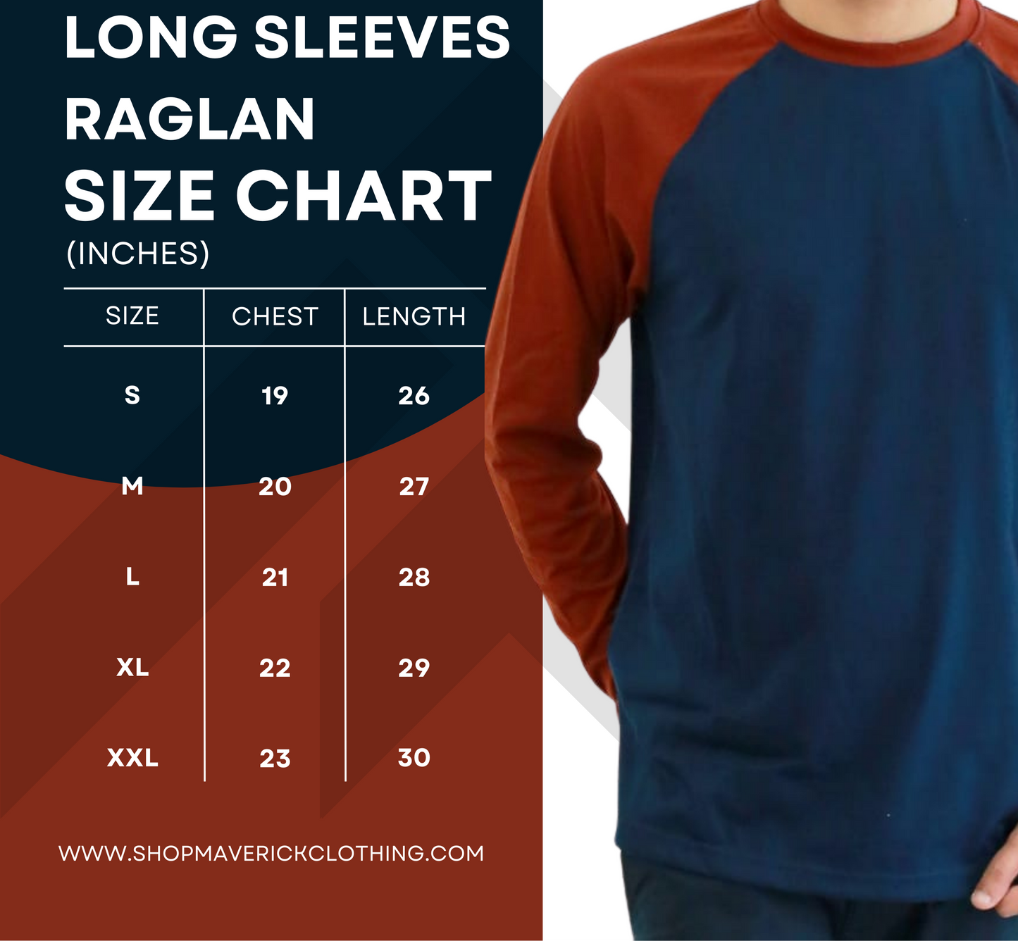 Long sleeves raglan